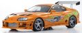 【予約品】 京商 1/18 トヨタ スープラ ターボ 1994 "ワイルドスピード" (オレンジパール)