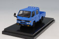 MODEL1 (モデルワン) 1/64 いすゞ NHR 1987 ブルー 左ハンドル （幌付き）