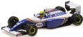 【予約品】 ミニチャンプス 1/64 ウィリアムズ ルノー FW16 F1 1994 ブラジルGP #2 A.セナ