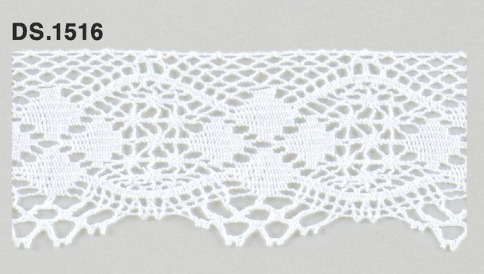 トーションレース 1m単位　DS.1516 　オフホワイト 43mm幅　大定　日本製
