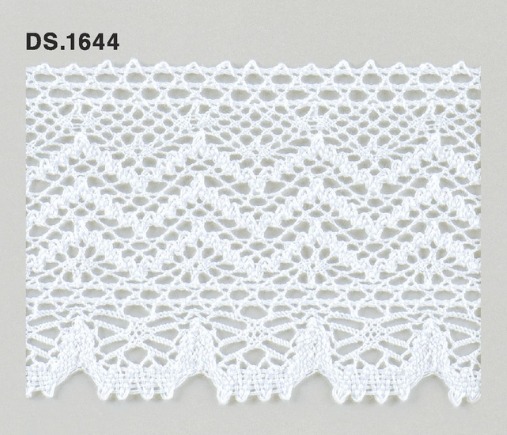トーションレース　DS.1644  1m単位　オフホワイト 72mm幅　大定　日本製