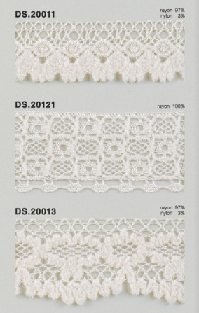 モールレース  秋冬素材トーションレース 　1m単位　大定　日本製 DS.20011  DS.20121  DS.20013    //