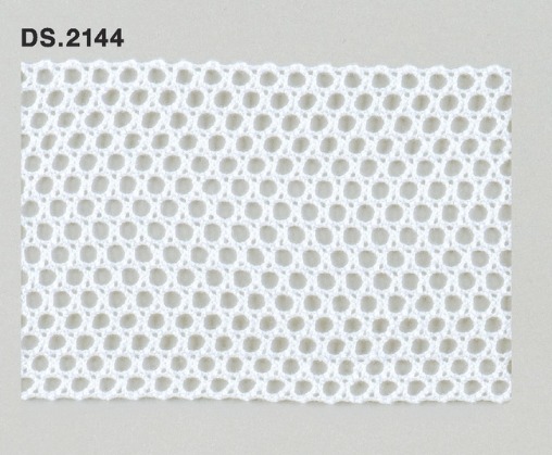 トーションレース  1m単位　レース材料　DS.2144　オフホワイト 67mm幅　大定　日本製