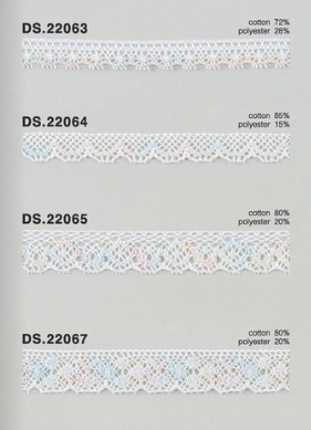 マルチカラーブレード トーションレース 1m単位　大定　日本製  DS.22063 DS.22064 DS.22065 DS.22067