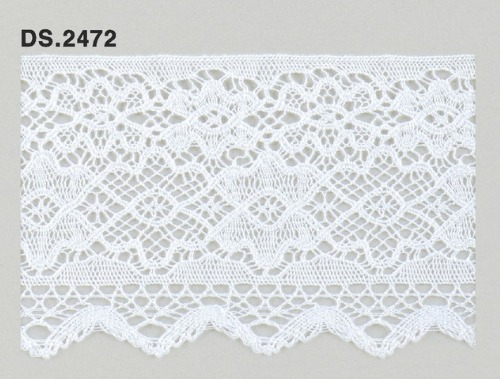 トーションレース　薄手広幅レース 1m単位　　DS.2472　オフホワイト 63mm幅　大定　日本製
