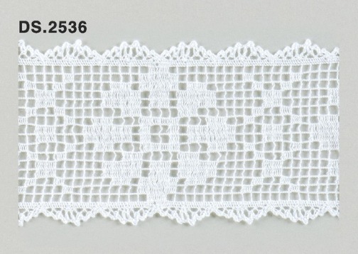 トーションレース　薄手レース　　DS.2536　オフホワイト    1m単位  55mm幅　大定　日本製
