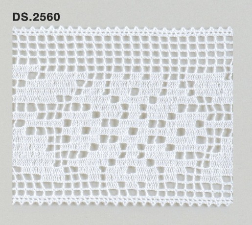 トーションレース  1m単位　レース材料　DS.2560　オフホワイト 79mm幅　大定　日本製