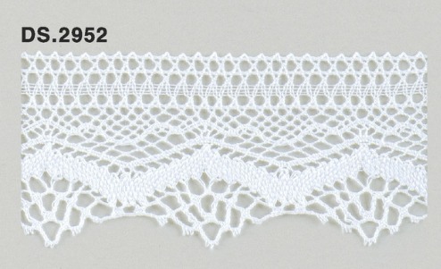 トーションレース 1m単位　DS.2952 　オフホワイト 47mm幅　大定　日本製