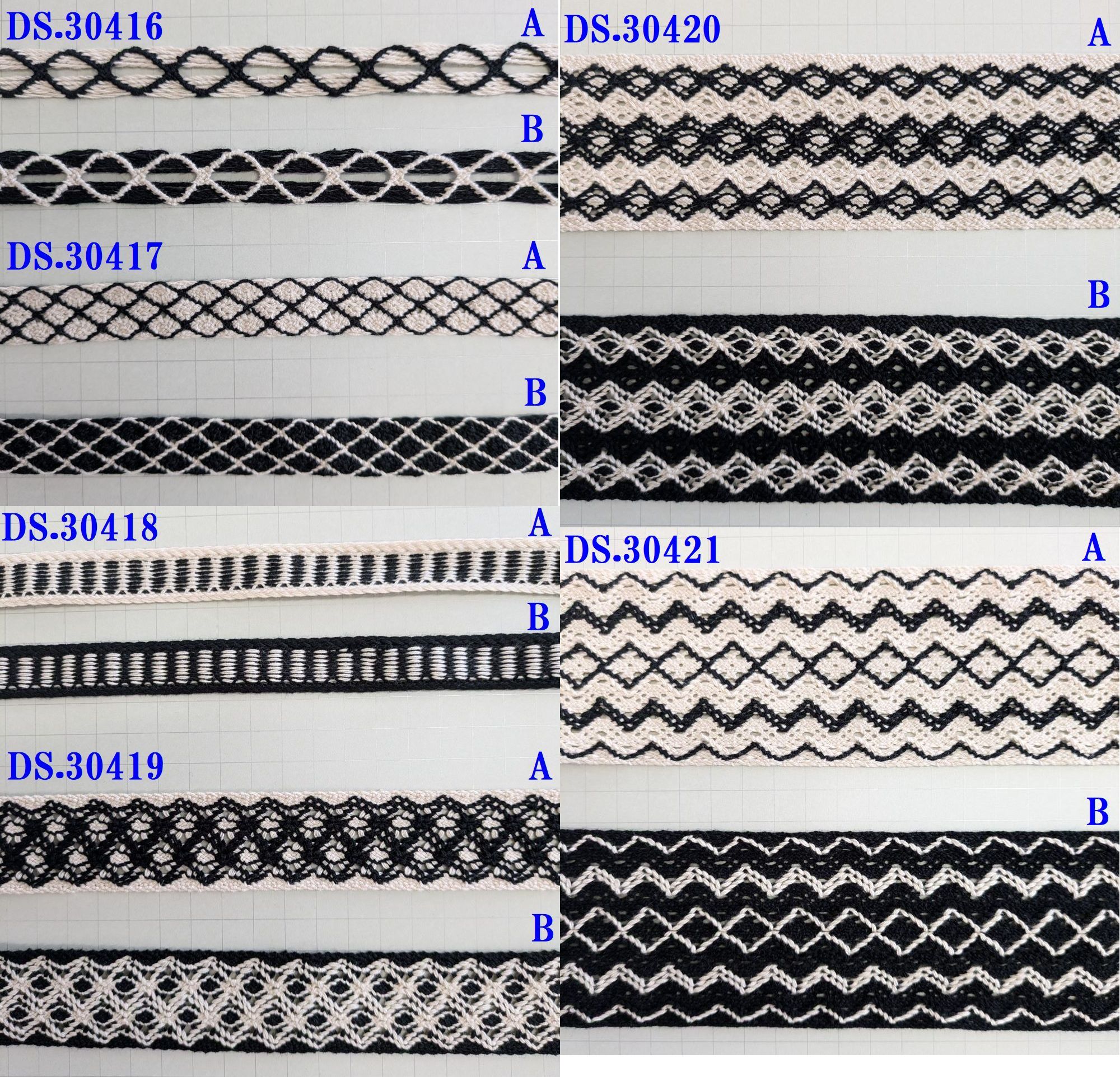 チロルレース 　レーステープ　1m単位　 　大定　日本製 DS.30416 DS30417 DS.30418 DS.30419 DS.30420 DS.30421//