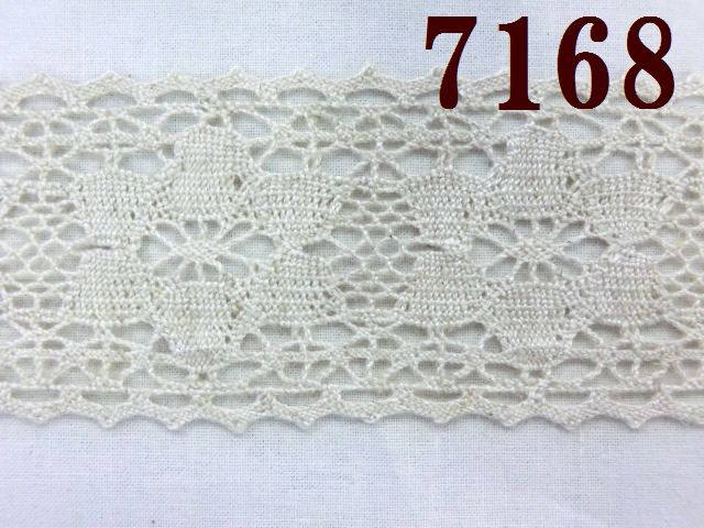 nana7種フランスレース15m レースのお店 ななか ☆スイス製ケミカルレース ブラック幅6.2cm