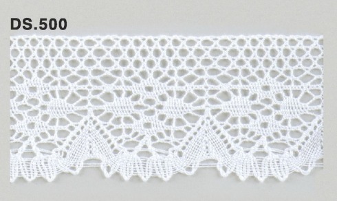 トーションレース 1m単位　DS.500 　オフホワイト 45mm幅　大定　日本製