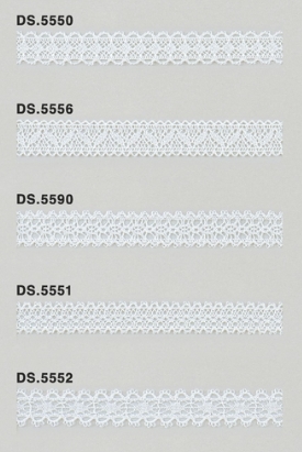 シルクレース  薄手トーションレース　　1m単位　　オフホワイト 　大定　日本製 DS.5550 DS.5556 DS.5590 DS.5551 DS.5552