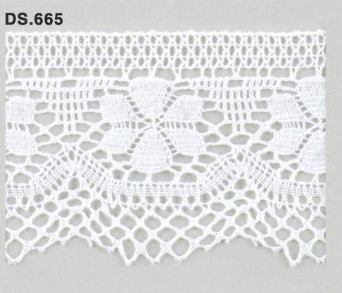 トーションレース　DS.981 1m単位　オフホワイト 70mm幅　大定　日本製