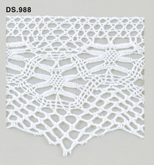 トーションレース 広幅レース　1m単位　DS.988　オフホワイト 100mm幅　大定　日本製