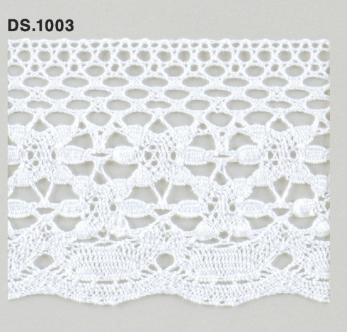 トーションレース　DS.1003 1m単位　オフホワイト 80mm幅　大定　日本製