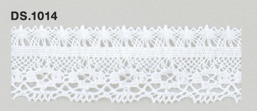 トーションレース　薄手レース 1m単位　　DS.1014　オフホワイト 30mm幅　大定　日本製