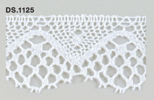 トーションレース  1m単位　DS.1125　オフホワイト 53mm幅　大定　日本製