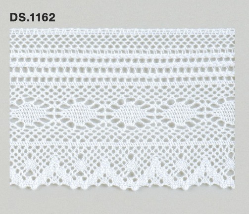 トーションレース　DS.1162 1m単位　オフホワイト 70mm幅　大定　日本製