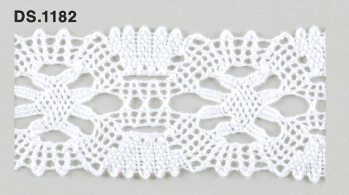 トーションレース 1m単位　　DS.1182　オフホワイト 47mm幅　大定　日本製