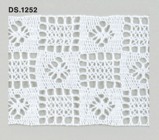 トーションレース  1m単位　レース材料　DS.1252　オフホワイト 75mm幅　大定　日本製