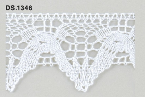 トーションレース  1m単位　DS.1346　オフホワイト 58mm幅　大定　日本製