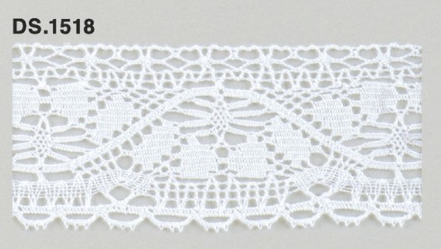 トーションレース 1m単位　DS.1518 　オフホワイト 43mm幅　大定　日本製