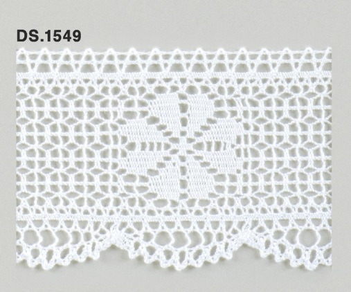 トーションレース　DS.1549 1m単位　オフホワイト 68mm幅　大定　日本製