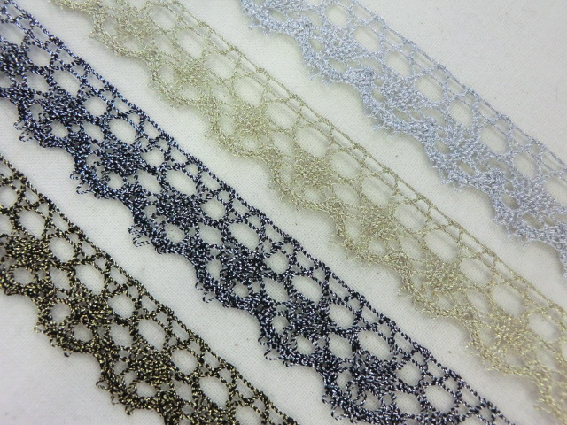 ラメレース　ラメブレード　ジャバララメテープ　大定　手芸