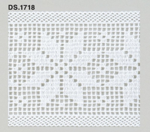 トーションレース 広幅レース　1m単位　DS.1718　オフホワイト 84mm幅　大定　日本製