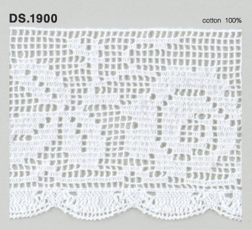 トーションレース 広幅レース　1m単位　DS.1900　オフホワイト 80mm幅　大定　日本製