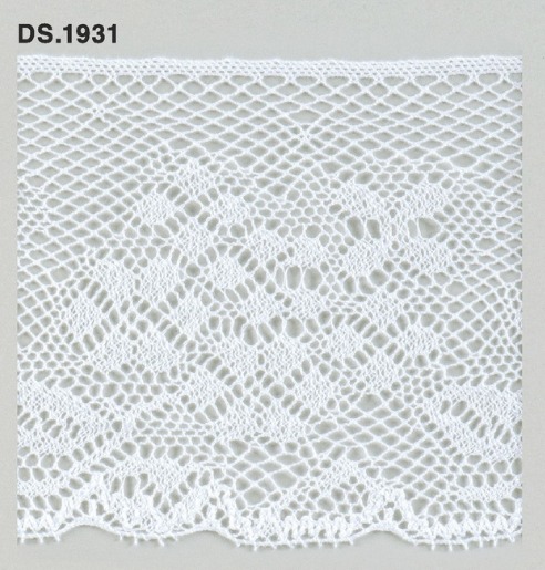 トーションレース　1m単位　　DS.1931　オフホワイト 95mm幅　大定　日本製
