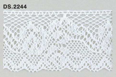 トーションレース  1m単位　手芸　DS.2244　オフホワイト 54mm幅　大定　日本製