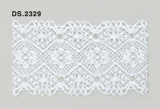 トーションレース　薄手レース 1m単位　　DS.2329　オフホワイト 53mm幅　大定　日本製