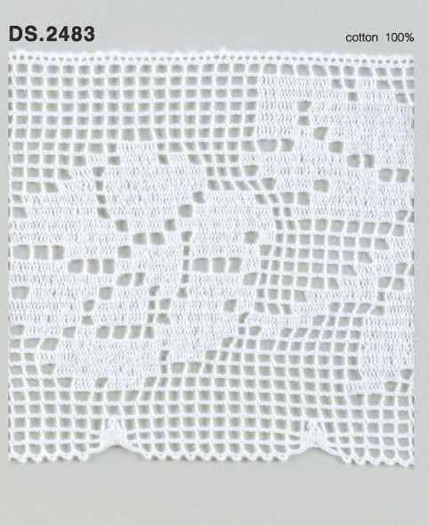 トーションレース 広幅レース　1m単位　DS.2483　オフホワイト 98mm幅　大定　日本製