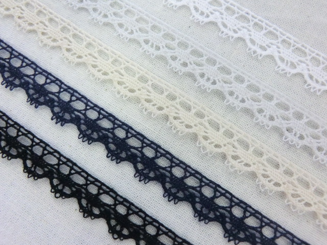 カラーレース　ブラック　ネイビー　激安　楽天