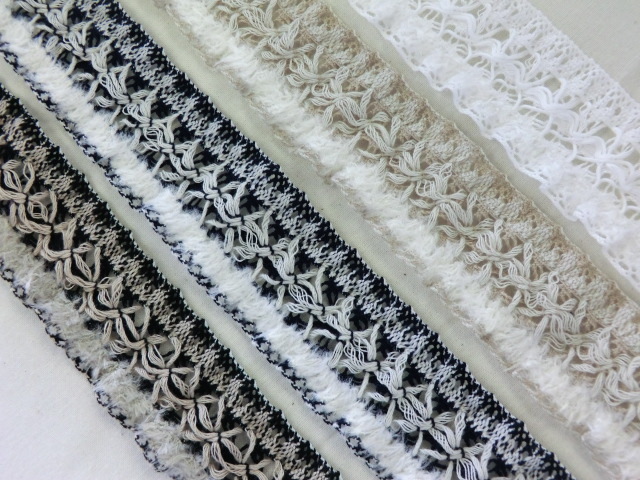 フリルレース　モールレース　ギャザーレース　大定