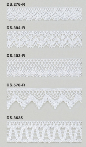 レーヨンレース（光沢あり）トーションレース 　1m単位　大定　日本製 DS.276-R DS.394-R DS.403-R DS.570-R DS.3635 //
