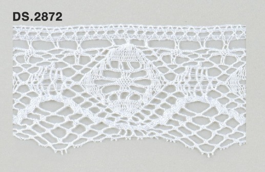 トーションレース　薄手広幅レース 1m単位　　DS.2872　オフホワイト 54mm幅　大定　日本製