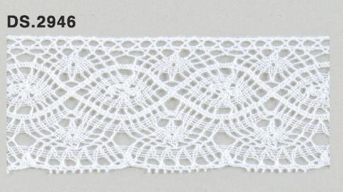 トーションレース 1m単位　DS.2946 　オフホワイト 41mm幅　大定　日本製