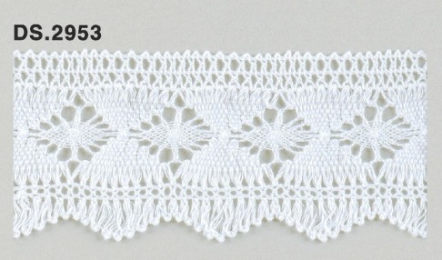 トーションレース 1m単位　DS.2953 　オフホワイト 43mm幅　大定　日本製