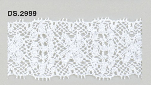 トーションレース  1m単位　レース材料　DS.2999　オフホワイト 45mm幅　大定　日本製