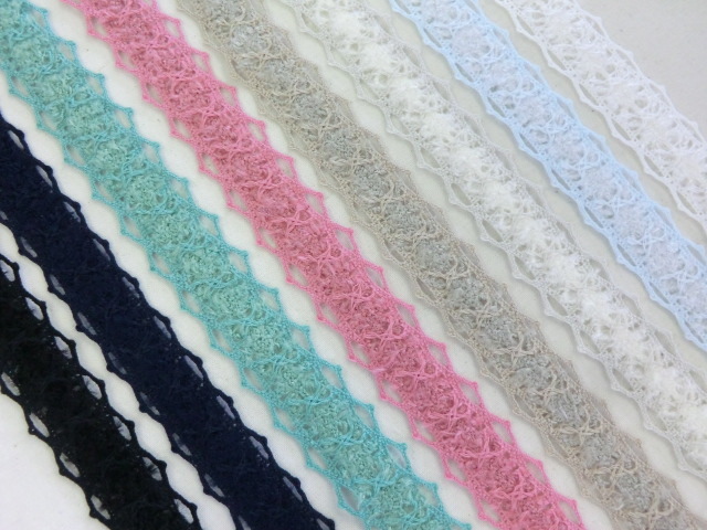 モールレース　モヘヤレース　トーションレース　手芸　大定
