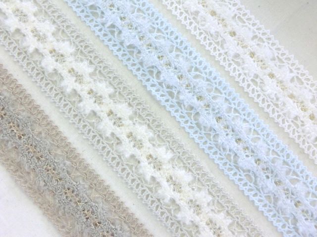 モールレース　モヘヤレース　トーションレース　手芸　大定