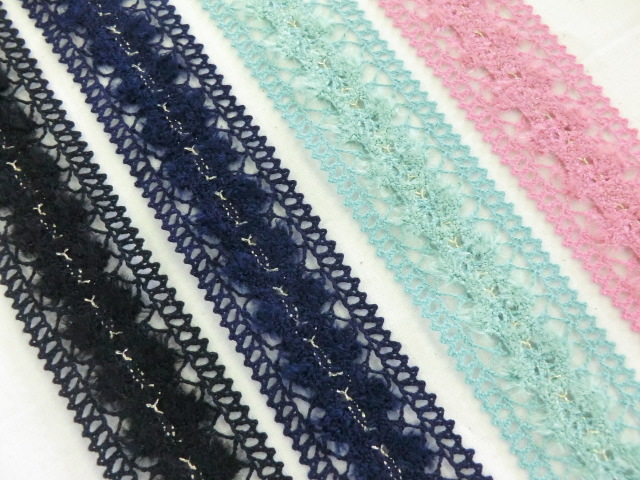 モールレース　モヘヤレース　トーションレース　手芸　大定