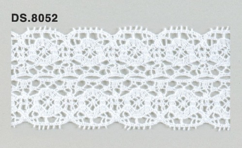 トーションレース  1m単位　レース材料　DS.8052　オフホワイト 45mm幅　大定　日本製