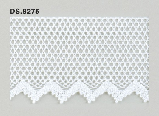 トーションレース　薄手広幅レース 1m単位　　DS.9275　オフホワイト 60mm幅　大定　日本製