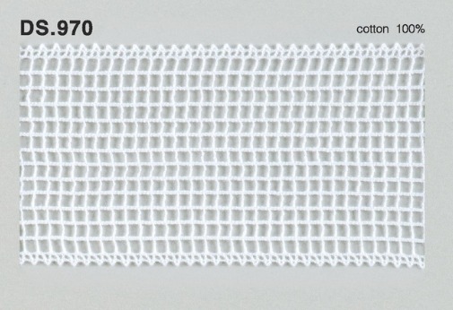 トーションレース  1m単位　レース材料　DS.970　オフホワイト 53mm幅　大定　日本製