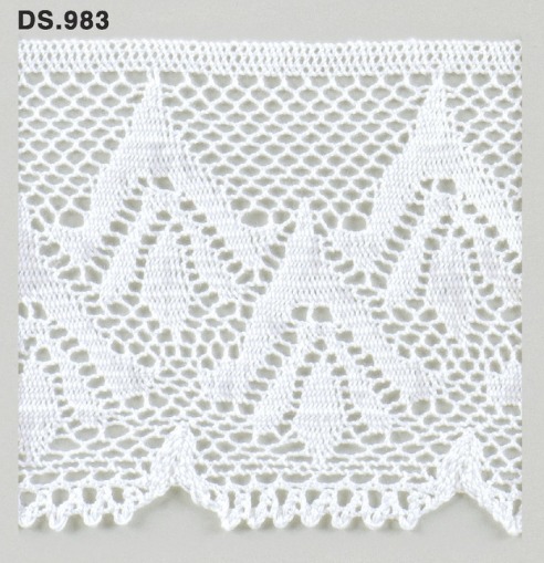 トーションレース 広幅レース　1m単位　DS.983　オフホワイト 95mm幅　大定　日本製