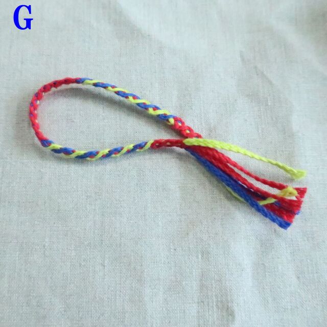 cdl tokyo ミサンガ　Mサイズ LITTLE WING ハンドメイド 編み込み ミサンガ おまかせコース