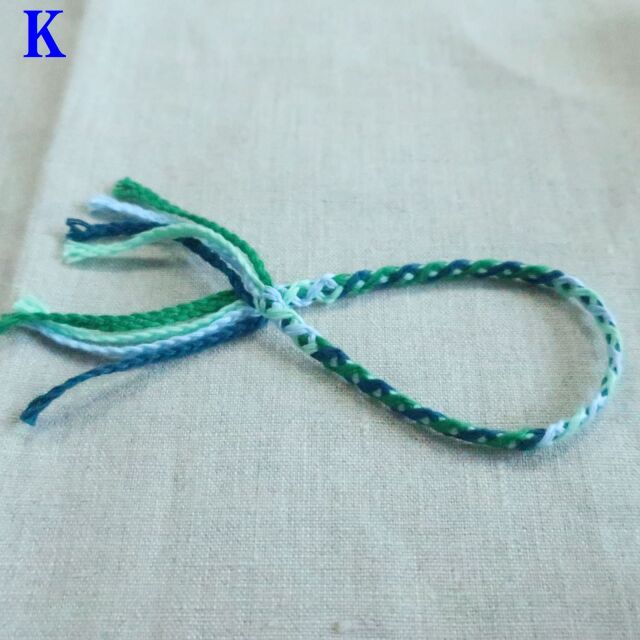 cdl tokyo ミサンガ　Mサイズ LITTLE WING ハンドメイド 編み込み ミサンガ おまかせコース